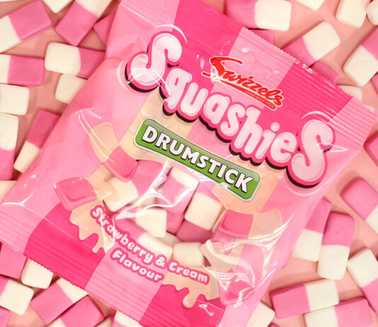 Swizzels launches new Squashies Strawberry & Cream