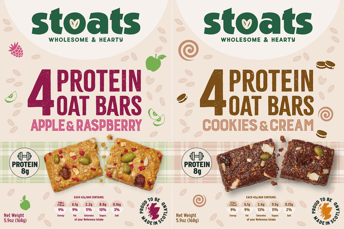 Stoats has rolled out its new Protein Oat Bars range to cater to rising demands.