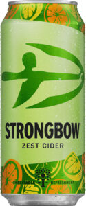 The new Strongbow Zest Cider variant.