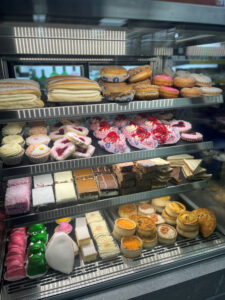The cakes cabinet has been moved closer to the middle of the tills – increasing impulse sales opportunities.