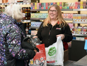 Like Susan and Ryan, the store's loyal staff are friendly and community-spirited.