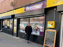 Social media clicks with shoppers Retailer Sophie Williams leads the social media campaign at Premier Broadway.