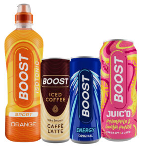 The Boost Drinks brand has had a makeover.