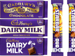 Cadbury celebrates 200 years of providing treats Cadbury has launched a range of limited-edition Dairy Milk Bars and StarBar Duo.