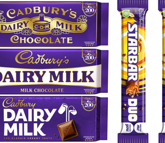 Cadbury celebrates 200 years of providing treats Cadbury has launched a range of limited-edition Dairy Milk Bars and StarBar Duo.