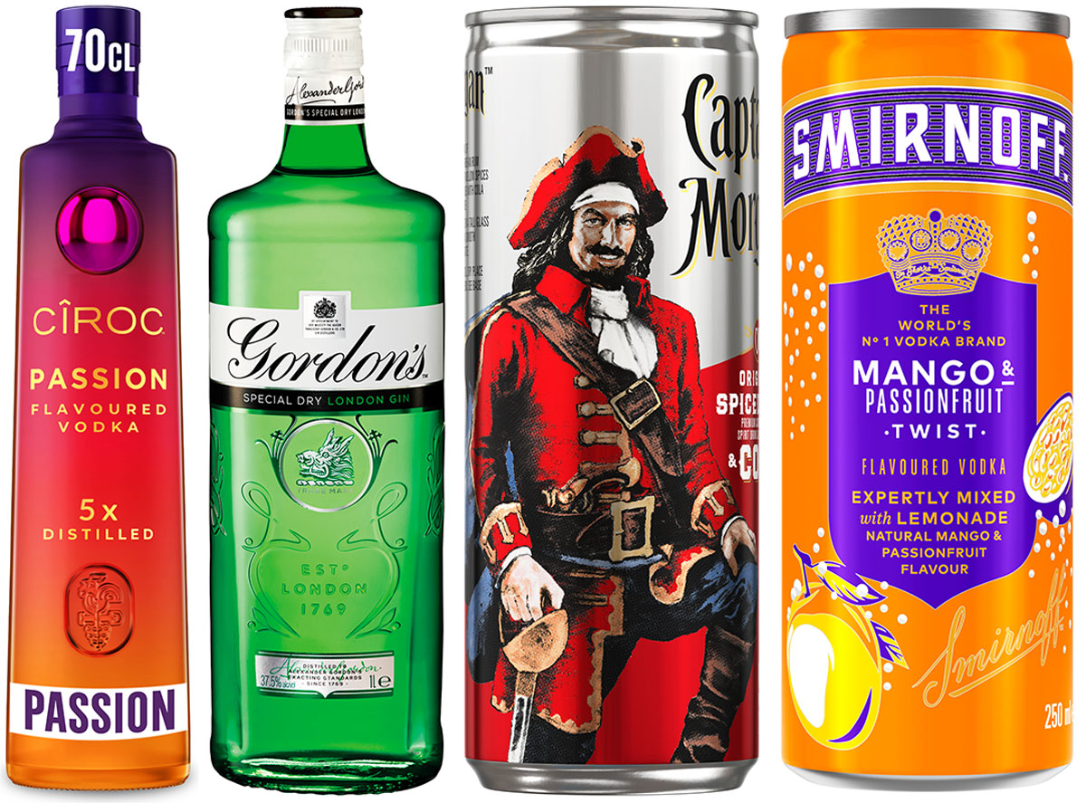 From premium vodka to popular gin and RTD brands, Diageo offers solutions for retailers and consumers.