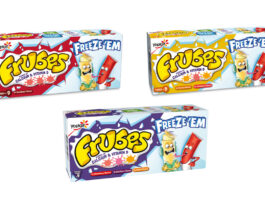 Frubes freeze over the summer