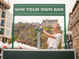 Score bar experiences with Innis & Gunn promotion