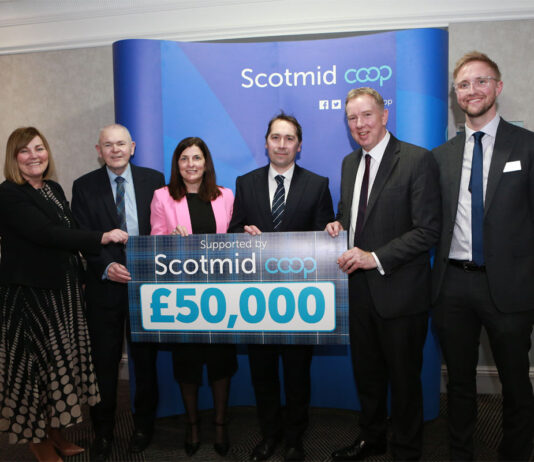 Scotmid donates £50k to cancer research