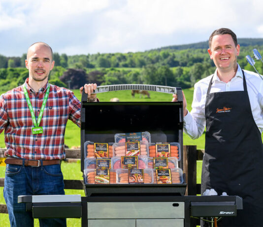 Simon Howie fires up the BBQ in Asda