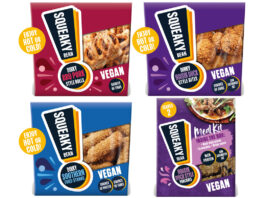 Snack time with Squeaky Bean