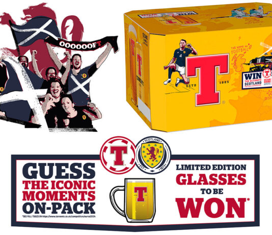 UEFA Euro 2024 build-up – Tennent’s Tennent's is building its support for the Scotland team with its on-pack promotion for the Euros.