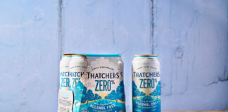 The four-can pack, including the Thatchers Zero variant, gives consumers more choice, says the cider maker.