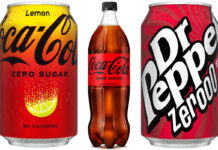 CCEP has highlighted its important Coca-Cola and Dr Pepper zero-sugar variants.