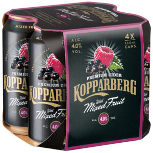 Four-packs are key additions to retailers' arsenals, says Kopparberg.