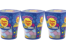 Chupa Chups bubbles up some new magic Pack shots of Chupa Chups Big Babol Magic Cubes bubblegum.