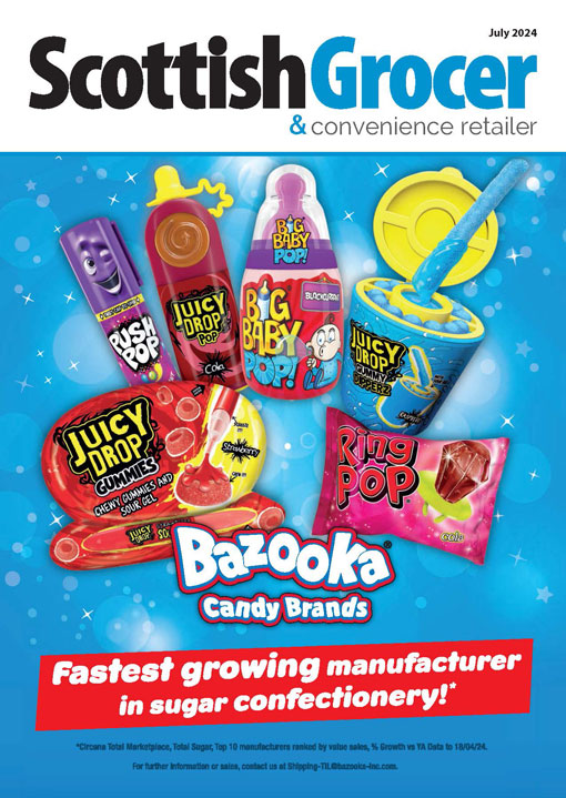 front cover of Scottish grocer magazine