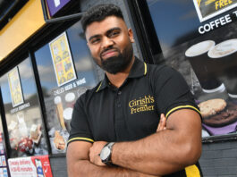 Tech advantages of retail opportunities Girish Jeeva, store owner of Premier Girish's @ Barmulloch.