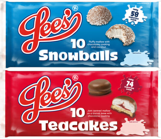 Lees of Scotland unveils new packaging New packaging designs for Lees of Scotland's Snowballs and Teacakes variants.