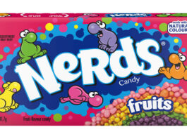 Fox’s Burton’s Companies ties up with Nerds Pack shot of Nerds Candy Fruits.