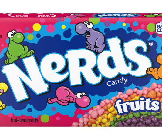 Fox’s Burton’s Companies ties up with Nerds Pack shot of Nerds Candy Fruits.