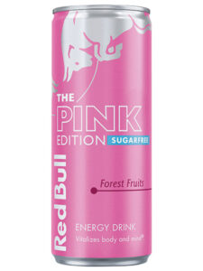 Pack shot of Red Bull Pink Edition Sugarfree