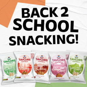 Retailers can match parents' healthier snacks demand for the back to school shopping mission, says Taylors.