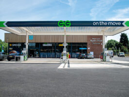 Co-op and EG are On The Move in new forecourt sites Exterior shot of a Co-op EG Group On The Move forecourt site.