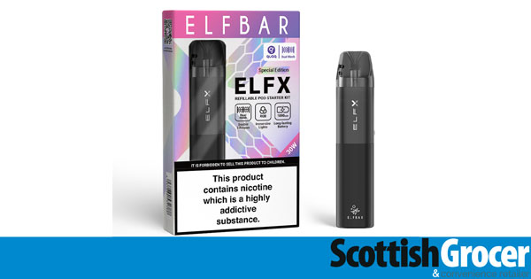 Elfbar introduces pod kit series with ELFX | Scottish Grocer & Convenience  Retailer