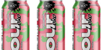 Pack shots of Four Loko Pink Melon.