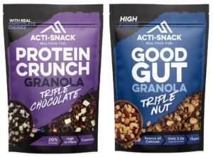 The two new granola variants from Acti-Snack.