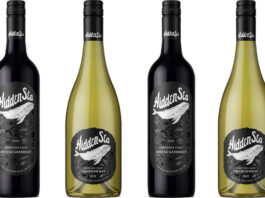 Hidden Sea reveals a new look Pack shots of Hidden Sea wine including its Chardonnay and Shiraz Cabernet.
