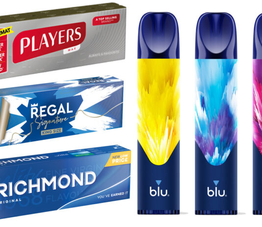 Imperial Brands finds a demand for FMC Imperial Brands' nicotine range including Players JPS, Regal Signature, Richmond and Blu Bar vapes in Banana Ice, Blueberry Ice and Grape variants.