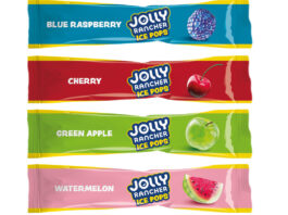 World of Sweets builds on US candy with Jolly Rancher Ice Pops Pack shots of Jolly Rancher Ice Pops including Blue Raspberry, Cherry, Green Apple and Watermelon.