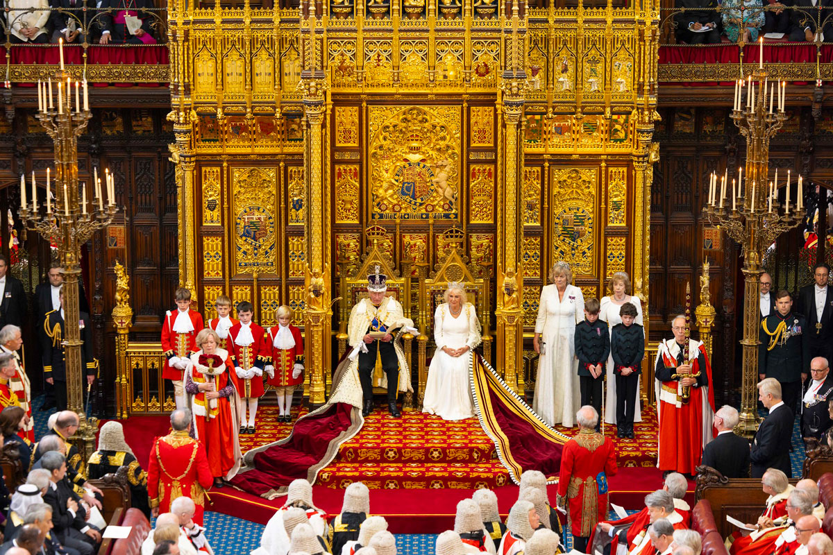 King Charles III outlined Labour's legislative plans in Parliament. Picture: flickr.com/House of Lords 2024/Roger Harris.