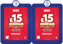 Promotional image of The National Lottery's Lotto campaign for the Olympic Games 2024.