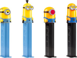 New Despicable Me and Disney Pez dispensers roll to World of Sweets Minions Pez dispensers featuring four different characters from the films.