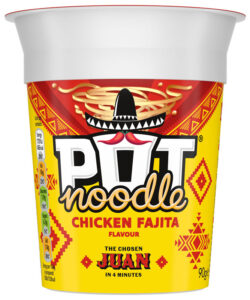 The Pot Noodle Chicken Fajita flavour.