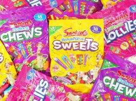 Drop happier memories in baskets with Swizzels Variety packs of Swizzels sweets in an array of colours.