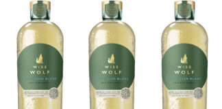 Pack shots of Wise Wolf French Sauvignon Blanc.