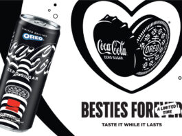 Coca-Cola and Oreo team up in new limited drink Promotional image of Coca-Cola Zero Sugar Oreo flavoured drinks.