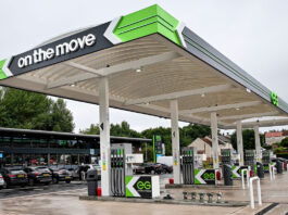 EG is On The Move in Nitshill EG On the Move forecourt site in Nitshill with a Co-op store on site.