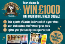 Convenience retailers have the chance to win a £1,000 prize from milkshake brand Shaken Udder.