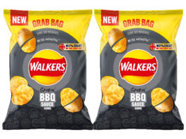 Walkers brings a saucy release with new BBQ flavour crisps Pack shots of Walkers Smokin' BBQ Sauce flavour.