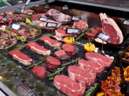 Shop prices ‘fall for first time in nearly three years’ Food inflation has eased for fresh food prices, especially for fruit, meat and fish, says the BRC.