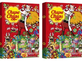 Chupa Chups counts down with new Advent Calendar Pack shots of Chupa Chups Advent Calendars.
