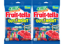 Pack shots of Fruit-tella Out at Night multipacks.