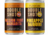 Pack shots of Funkin Double Shot cocktails including Passion Fruit Margarita and Pineapple Daiquiri variants.