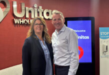 Victoria Lockie has been welcomed to the team by Unitas Wholesale managing director john Kinney.