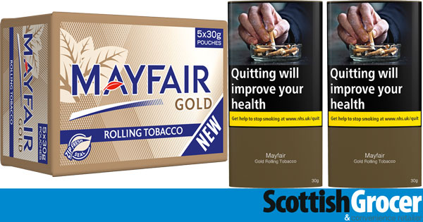 mayfair gold tobacco JTI brings a Golden option to RYO
